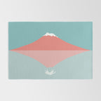 Cat Landscape 194: Reflection Rug Gallery Image 2
