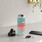 Cat Landscape 194: Reflection Water Bottle Gallery Image 4