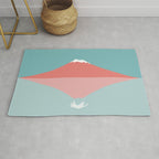 Cat Landscape 194: Reflection Rug Gallery Image 1