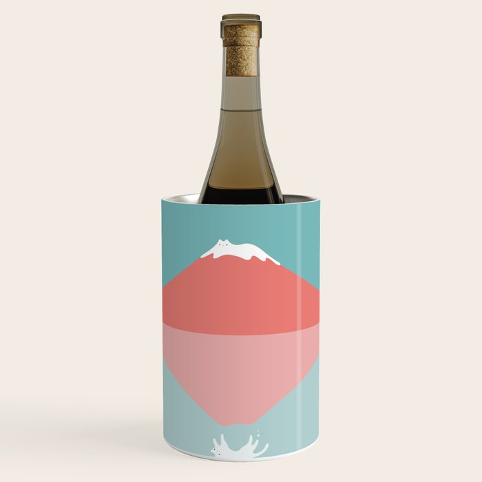 Cat Landscape 194: Reflection Wine Chiller Gallery Image 1