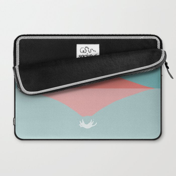 Cat Landscape 194: Reflection Laptop Sleeve Gallery Image 2