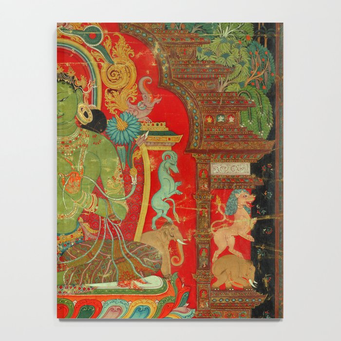 Green Tara, Tibet, 13th century Notebook Gallery Image 4