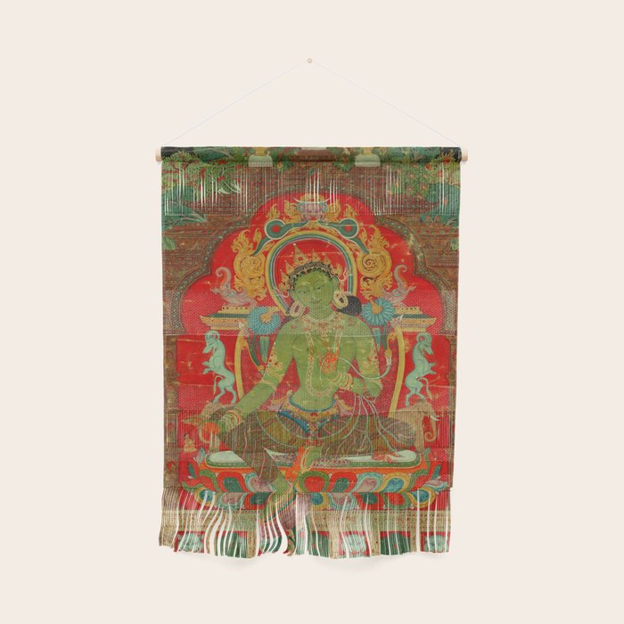 Green Tara, Tibet, 13th century Wall Hanging Gallery Image 1