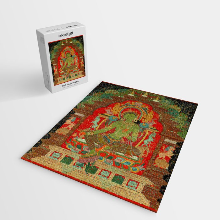 Green Tara, Tibet, 13th century Jigsaw Puzzle Gallery Image 2