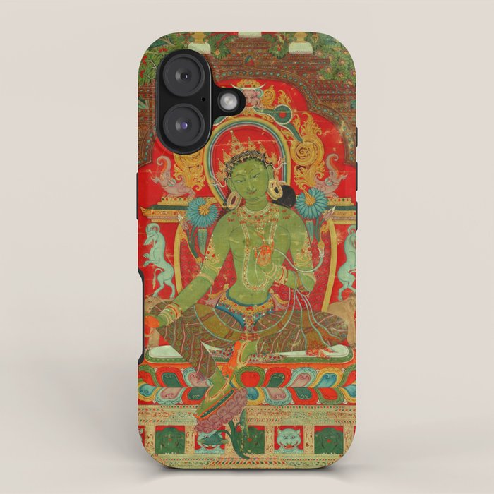 Green Tara, Tibet, 13th century iPhone Case Gallery Image 1