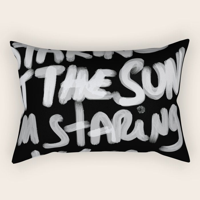 Staring @ your soul Rectangular Pillow Gallery Image 2