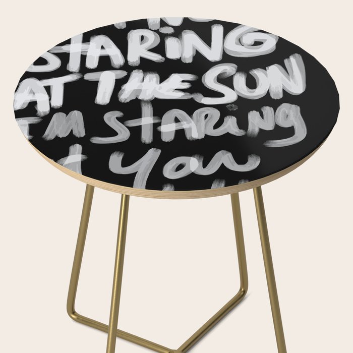 Staring @ your soul Side Table Gallery Image 2