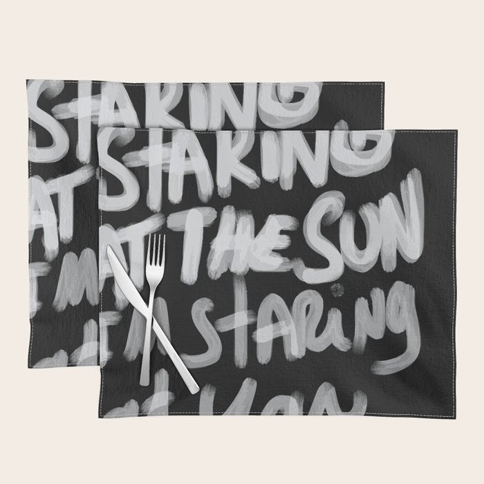 Staring @ your soul Placemat Gallery Image 1