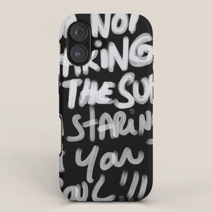 Staring @ your soul iPhone Case Gallery Image 1