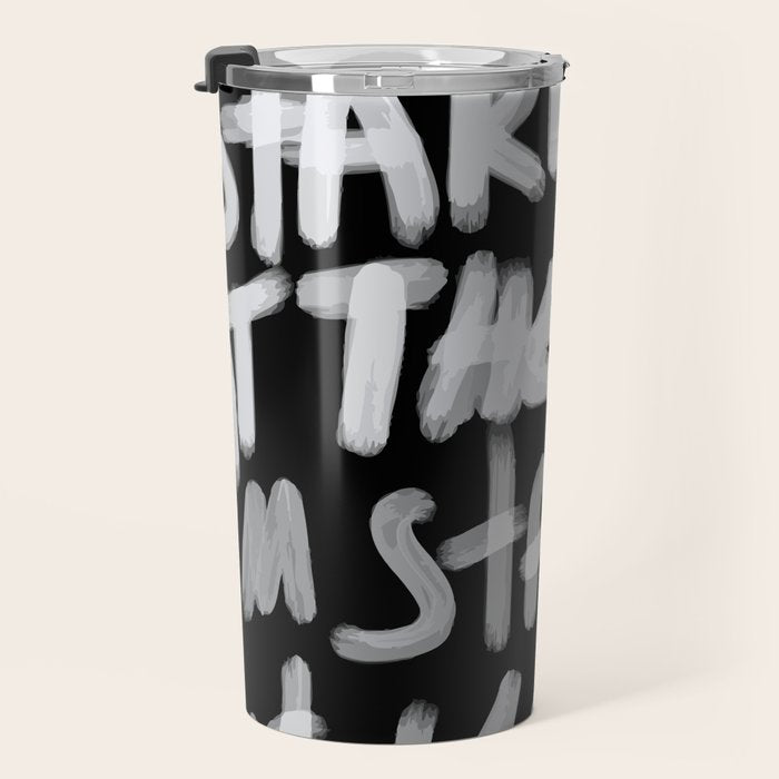 Staring @ your soul Travel Mug Gallery Image 3