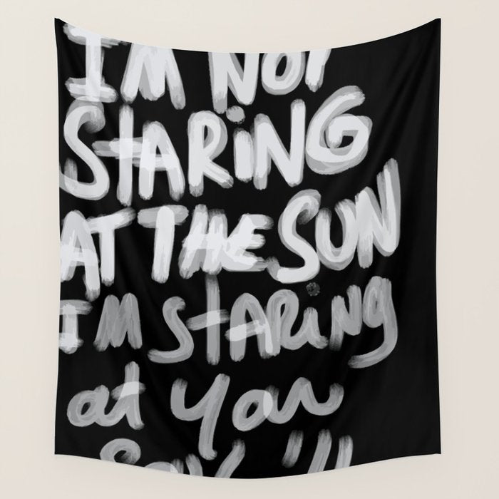Staring @ your soul Wall Tapestry Gallery Image 1