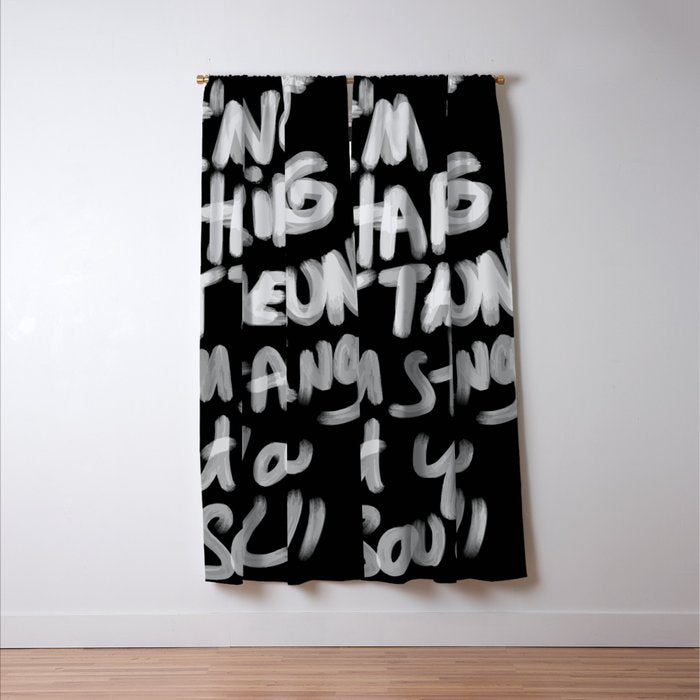 Staring @ your soul Window Curtain Gallery Image 3