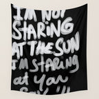 Staring @ your soul Wall Tapestry Gallery Image 4