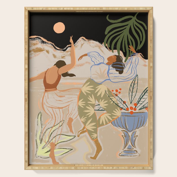 Dance under the Moonlight Serving Tray Gallery Image 1