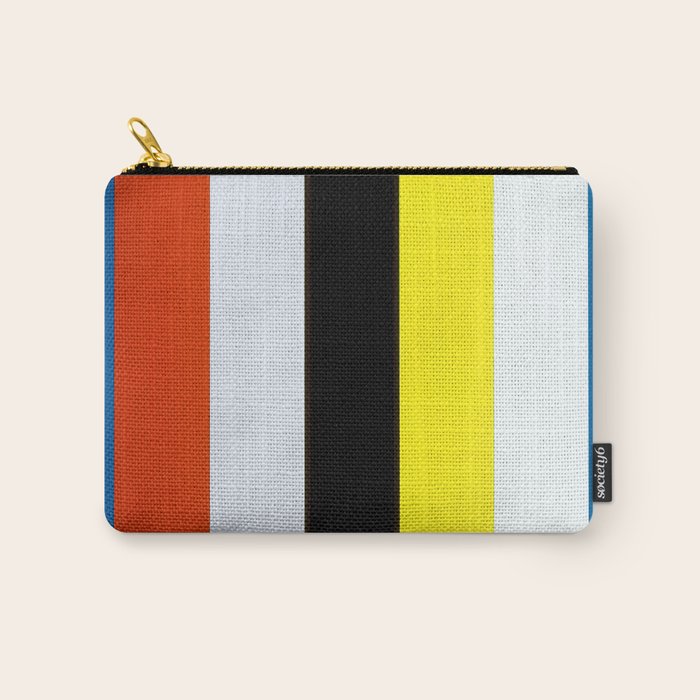 Ellsworth Kelly Red Yellow Blue White and Black Carry All Pouch Gallery Image 1