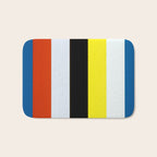 Ellsworth Kelly Red Yellow Blue White and Black Bath Mat Gallery Image 1