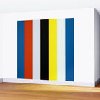 Ellsworth Kelly Red Yellow Blue White and Black Wall Mural Gallery Image 2