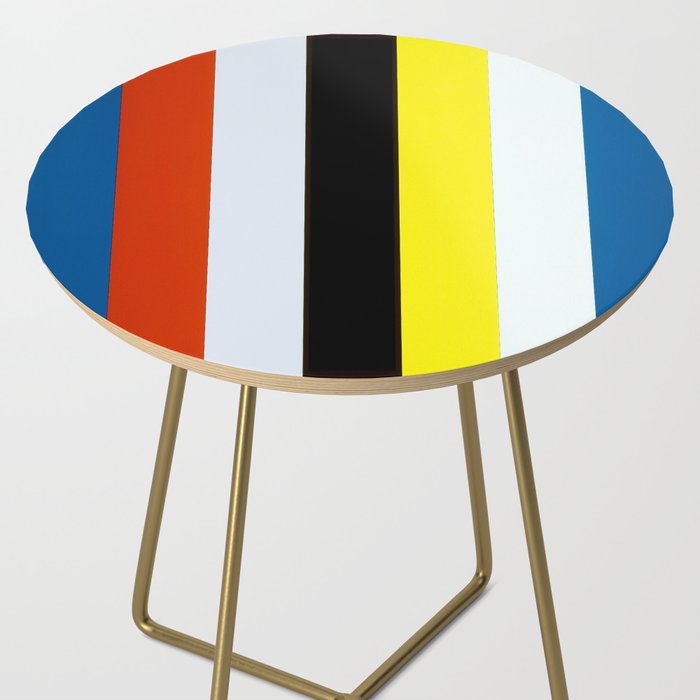 Ellsworth Kelly Red Yellow Blue White and Black Side Table Gallery Image 2