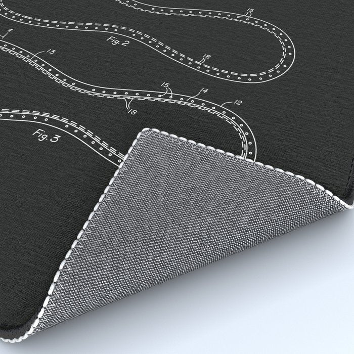 Baseball Patent - Black Rug Gallery Image 4
