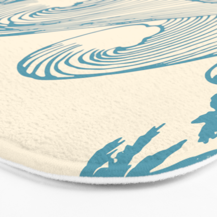 Waves Bath Mat Gallery Image 3