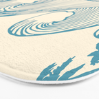 Waves Bath Mat Gallery Image 3