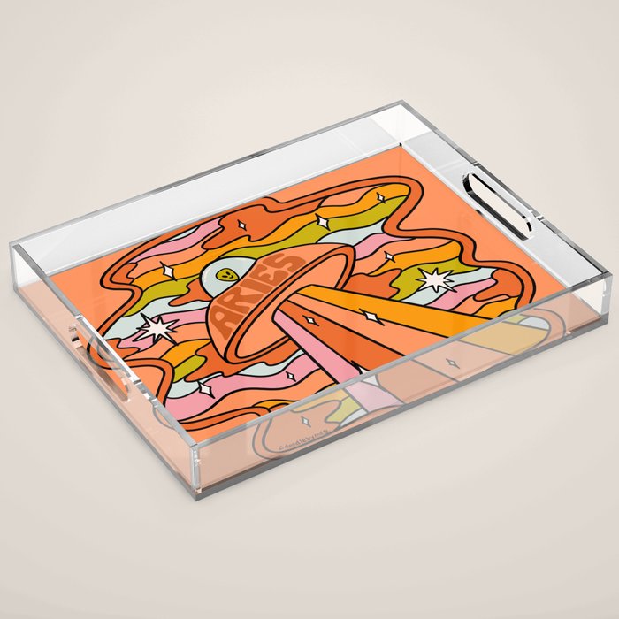 Aries UFO Acrylic Tray Gallery Image 1