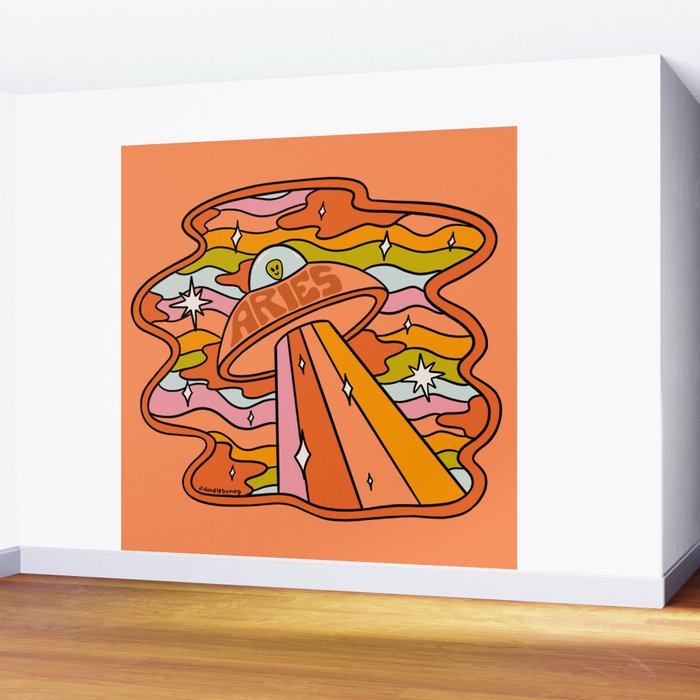 Aries UFO Wall Mural Gallery Image 2