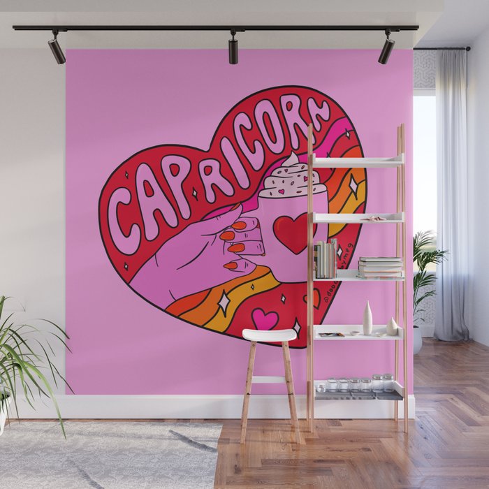 Capricorn Valentine Wall Mural Gallery Image 1