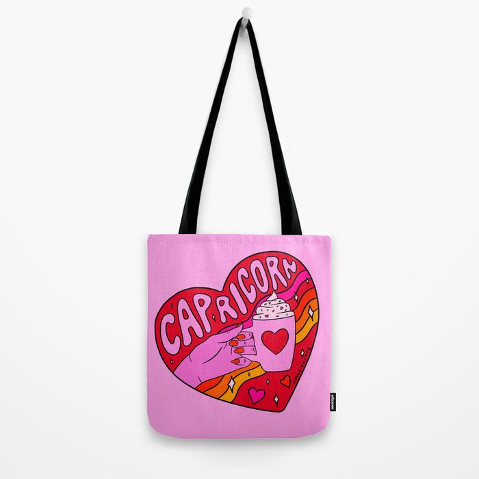 Capricorn Valentine Tote Bag Gallery Image 2