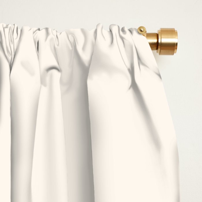 Abstract Shapes 14 in Orange and Navy Blue (Rainbow and Moon Phases Abstraction) Window Curtain Gallery Image 2