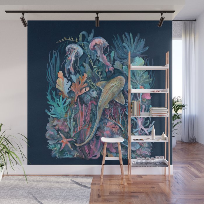 Marine Life Wall Mural Gallery Image 1