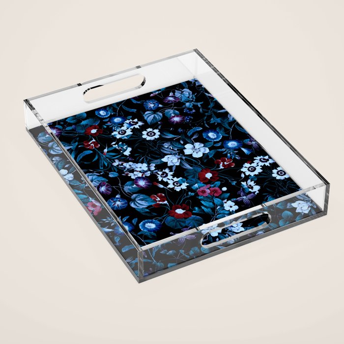 Night Garden XXXII Acrylic Tray Gallery Image 1