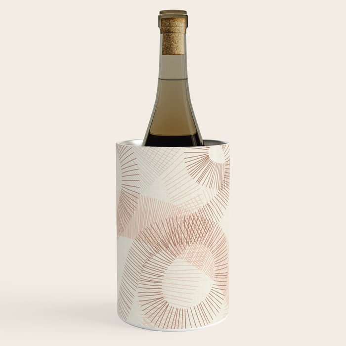 calming essentials Curved Lines  sand Wine Chiller Gallery Image 3