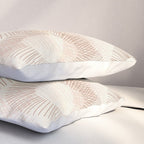 calming essentials Curved Lines  sand Pillow Sham Gallery Image 3
