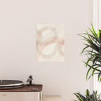 calming essentials Curved Lines  sand Poster Gallery Image 2