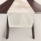 calming essentials Curved Lines  sand Table Runner Gallery Image 1