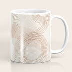 calming essentials Curved Lines  sand Coffee Mug Gallery Image 1