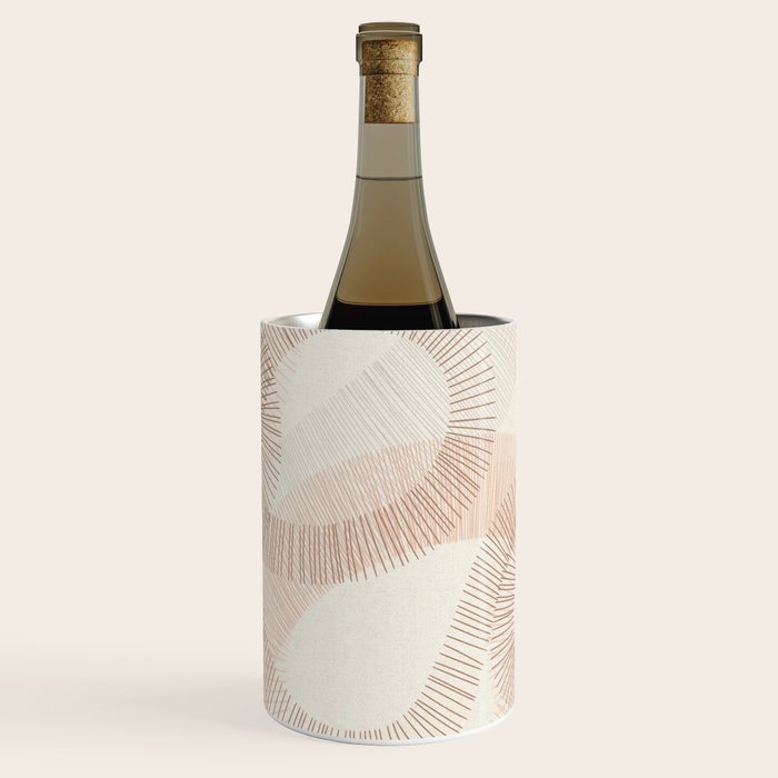 calming essentials Curved Lines  sand Wine Chiller Gallery Image 1