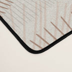 calming essentials Curved Lines  sand Desk Mat Gallery Image 4