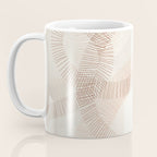 calming essentials Curved Lines  sand Coffee Mug Gallery Image 3