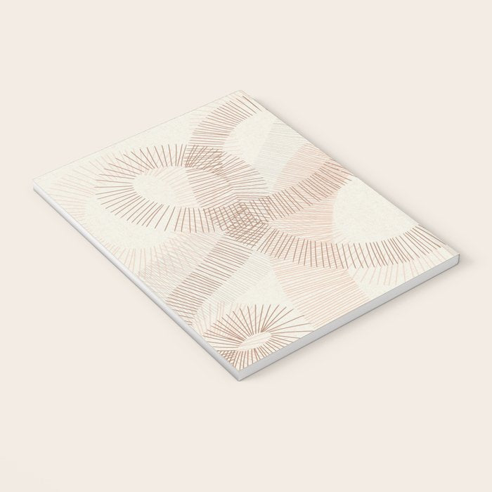 calming essentials Curved Lines  sand Notebook Gallery Image 3