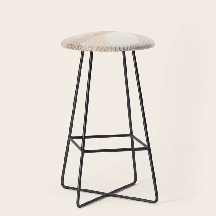 calming essentials Curved Lines  sand Stool Gallery Image 1
