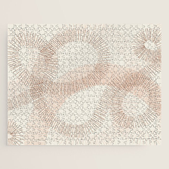 calming essentials Curved Lines  sand Jigsaw Puzzle Gallery Image 1