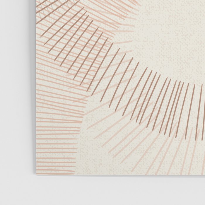 calming essentials Curved Lines  sand Poster Gallery Image 3