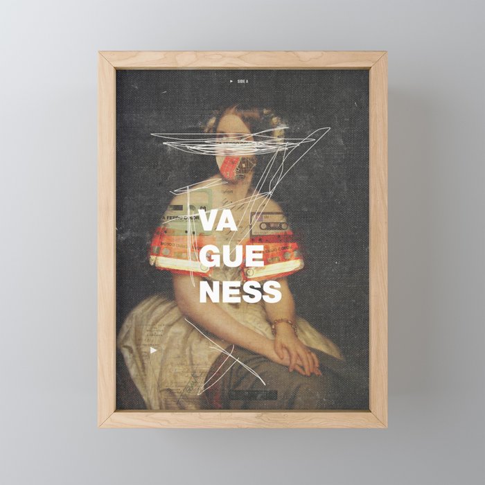 Vagueness Mini Art Print Gallery Image 1