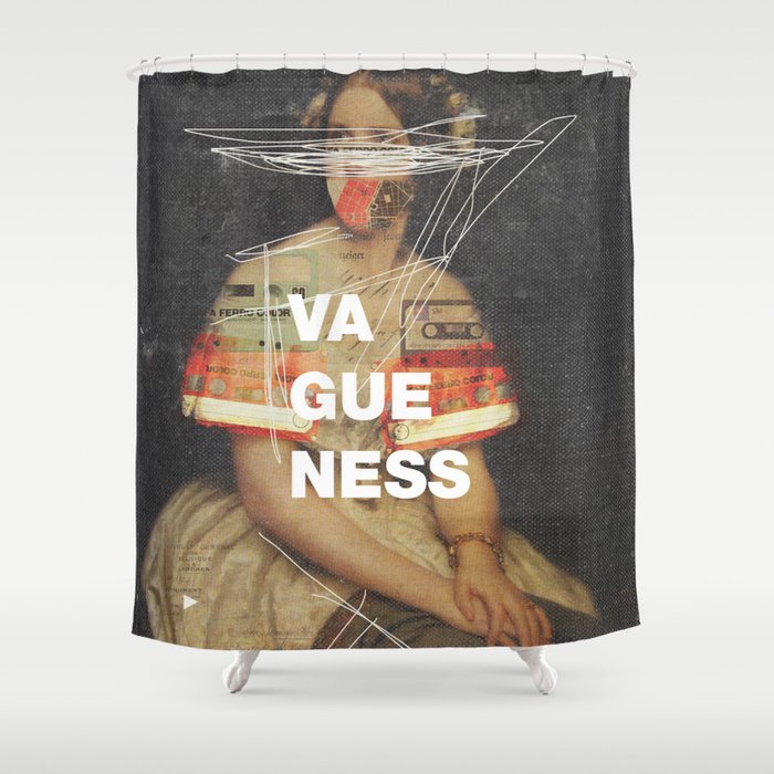 Vagueness Shower Curtain Gallery Image 1