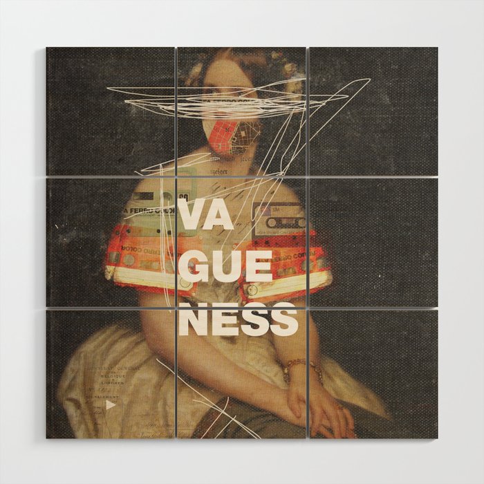 Vagueness Wood Wall Art Gallery Image 1