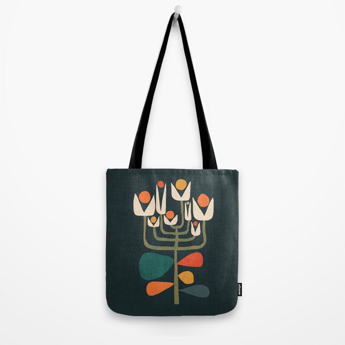 Retro botany Tote Bag Gallery Image 2