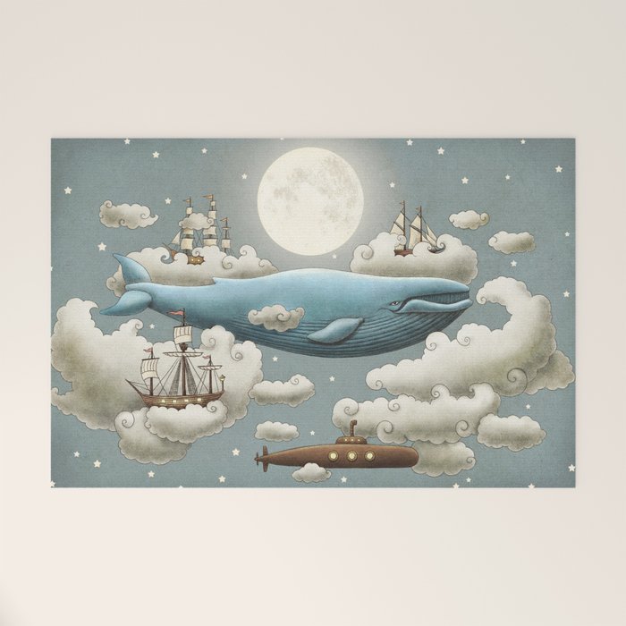 Ocean Meets Sky Welcome Mat Gallery Image 1
