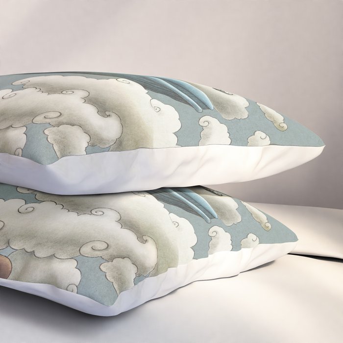 Ocean Meets Sky Pillow Sham Gallery Image 3